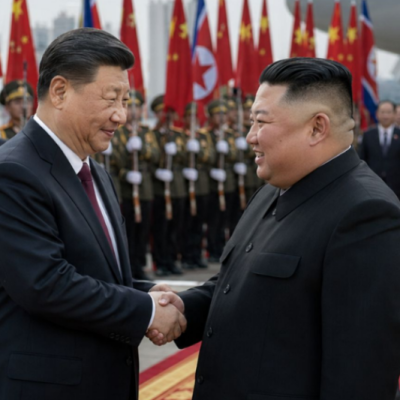 Xi Jinping e Kim Jong-un